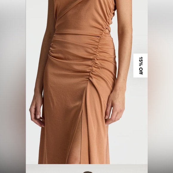 A.L.C. 🔥 Inez Satin Halter Dress - Picture 6 of 11